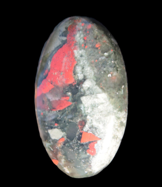African Bloodstone palmstone 53*34mm 50g Rocks and Things Store