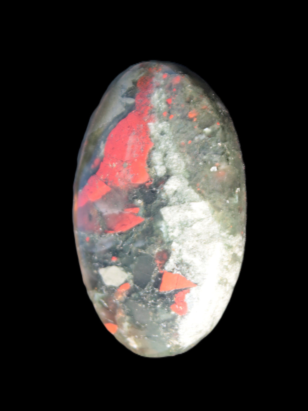 African Bloodstone palmstone 53*34mm 50g Rocks and Things Store