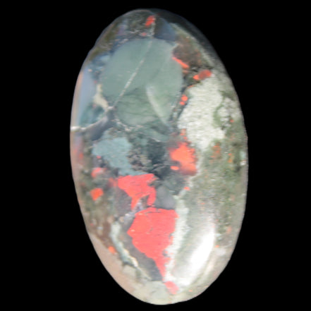 African Bloodstone palmstone 53*34mm 50g Rocks and Things Store