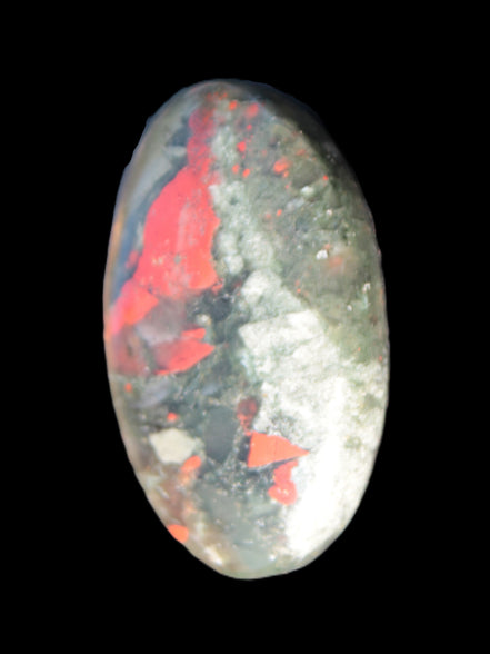 African Bloodstone palmstone 53*34mm 50g Rocks and Things Store