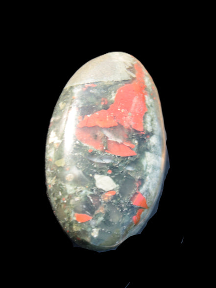 African Bloodstone palmstone 53*34mm 50g Rocks and Things Store