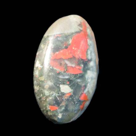 African Bloodstone palmstone 53*34mm 50g Rocks and Things Store