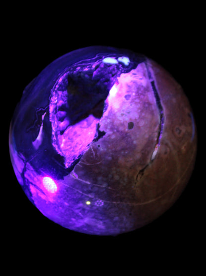 Volcano Agate sphere 119mm 2167g Rocks and Things Store