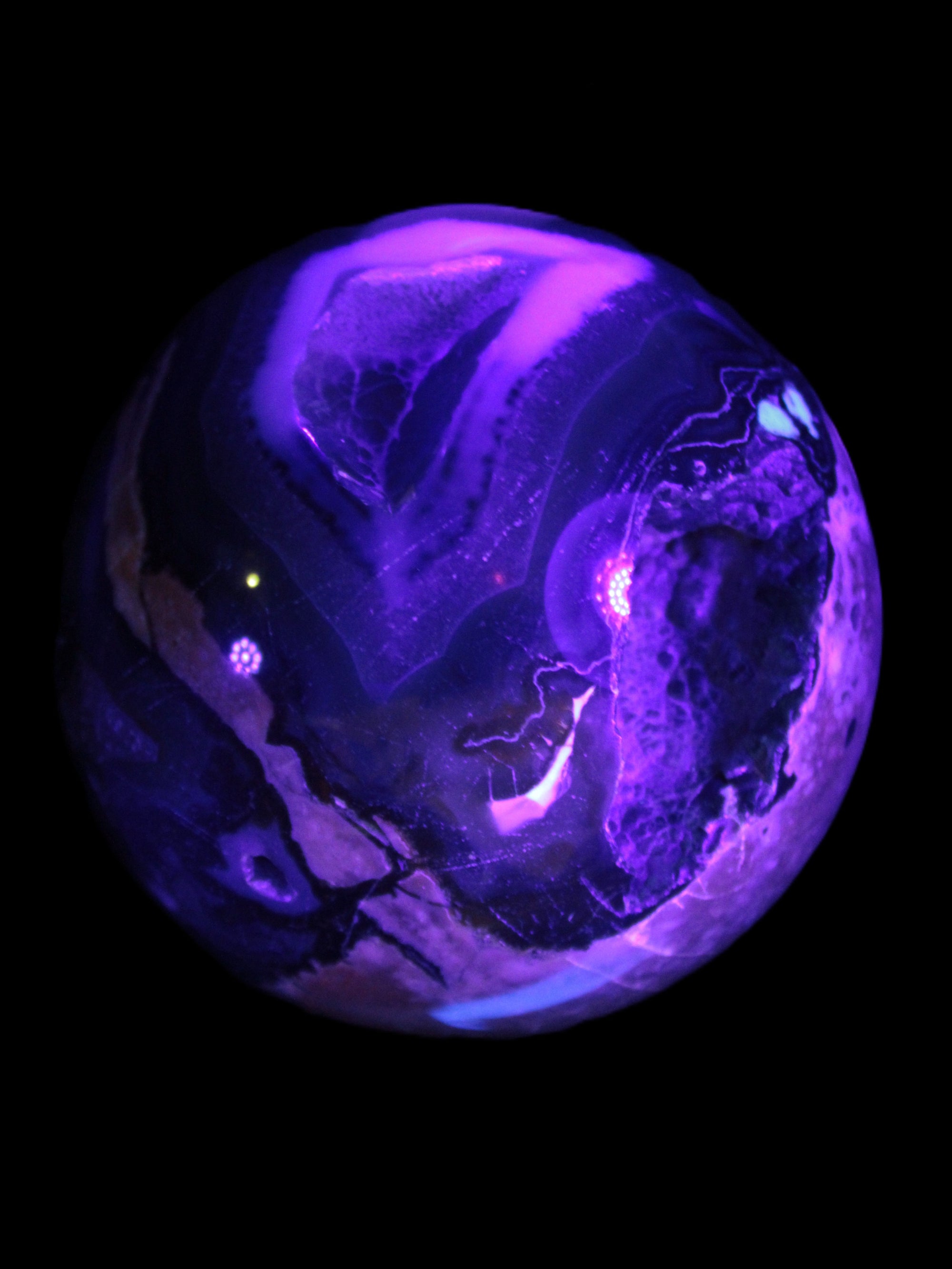 Volcano Agate sphere 119mm 2167g Rocks and Things Store