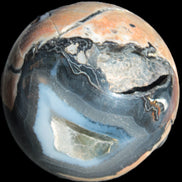 Volcano Agate sphere 119mm 2167g Rocks and Things Store