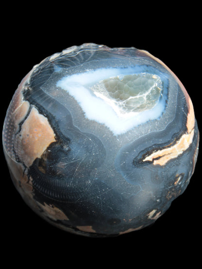 Volcano Agate sphere 119mm 2167g Rocks and Things Store
