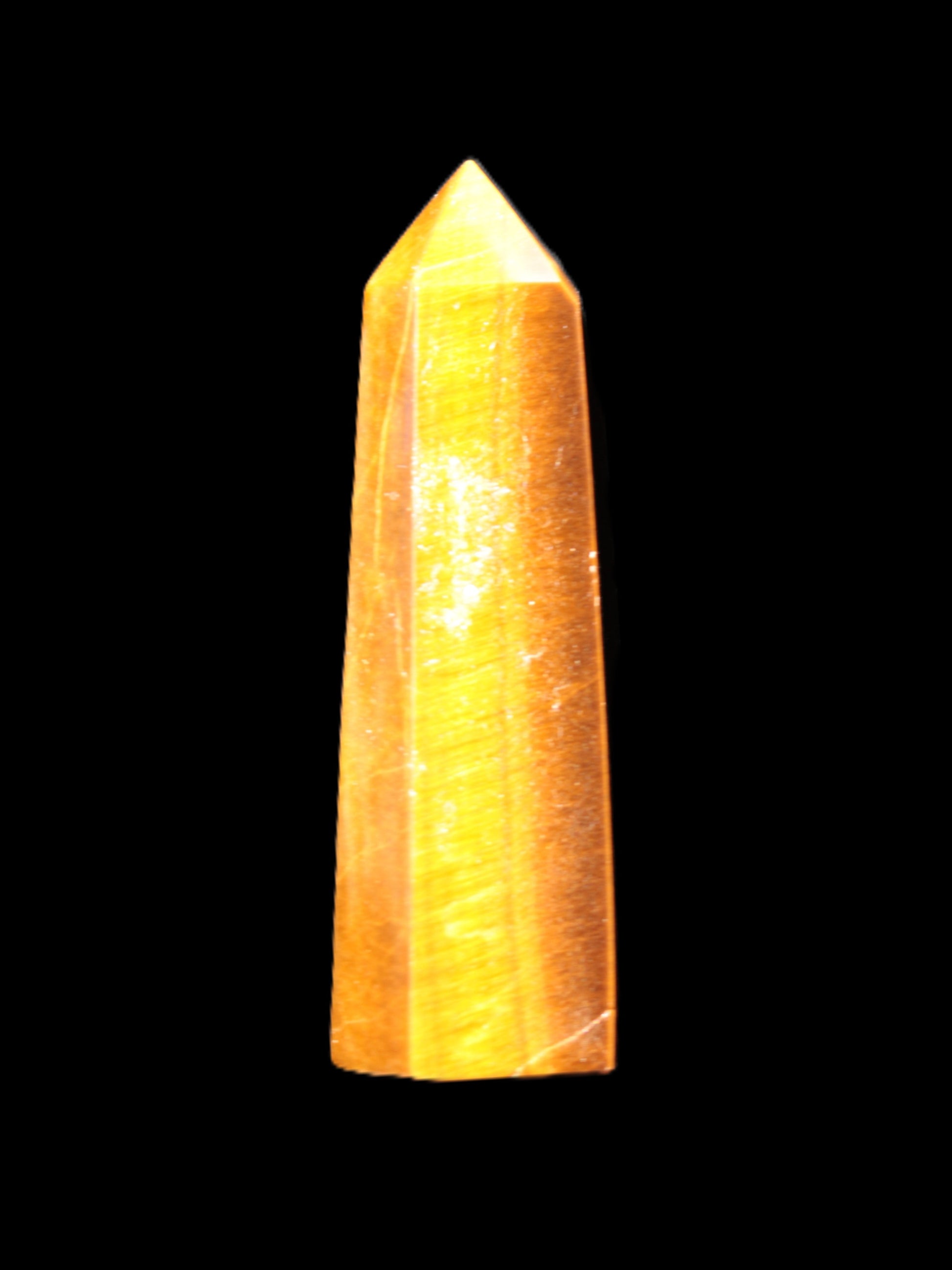 Golden Tigers Eye wand 60mm 28g Rocks and Things Store