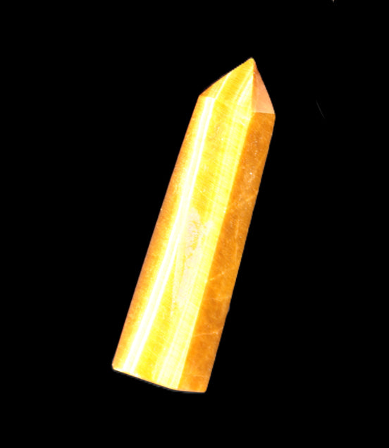 Golden Tigers Eye wand 60mm 28g Rocks and Things Store
