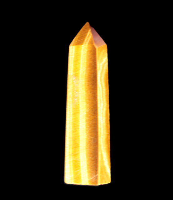 Golden Tigers Eye wand 60mm 28g Rocks and Things Store