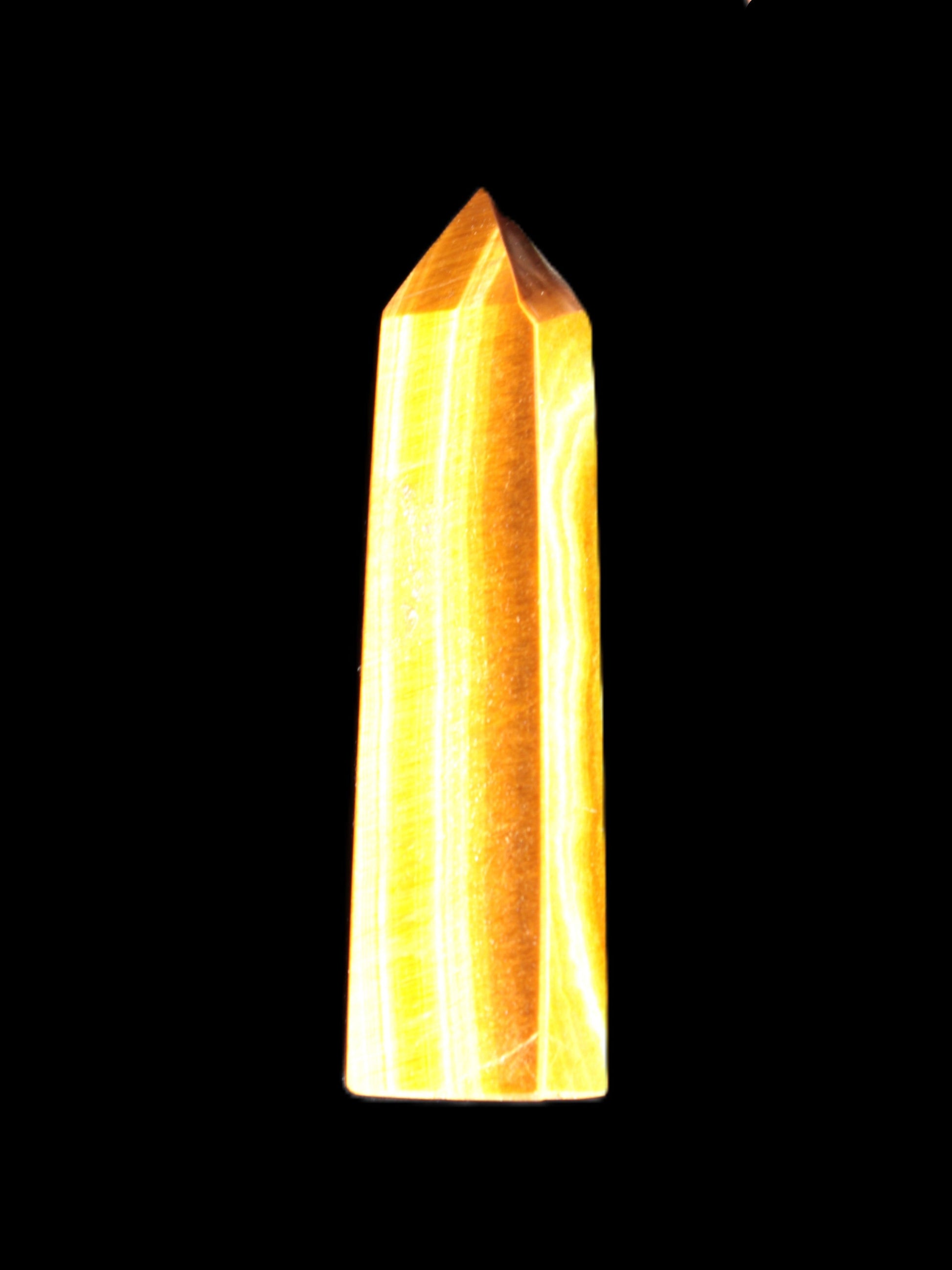 Golden Tigers Eye wand 60mm 28g Rocks and Things Store