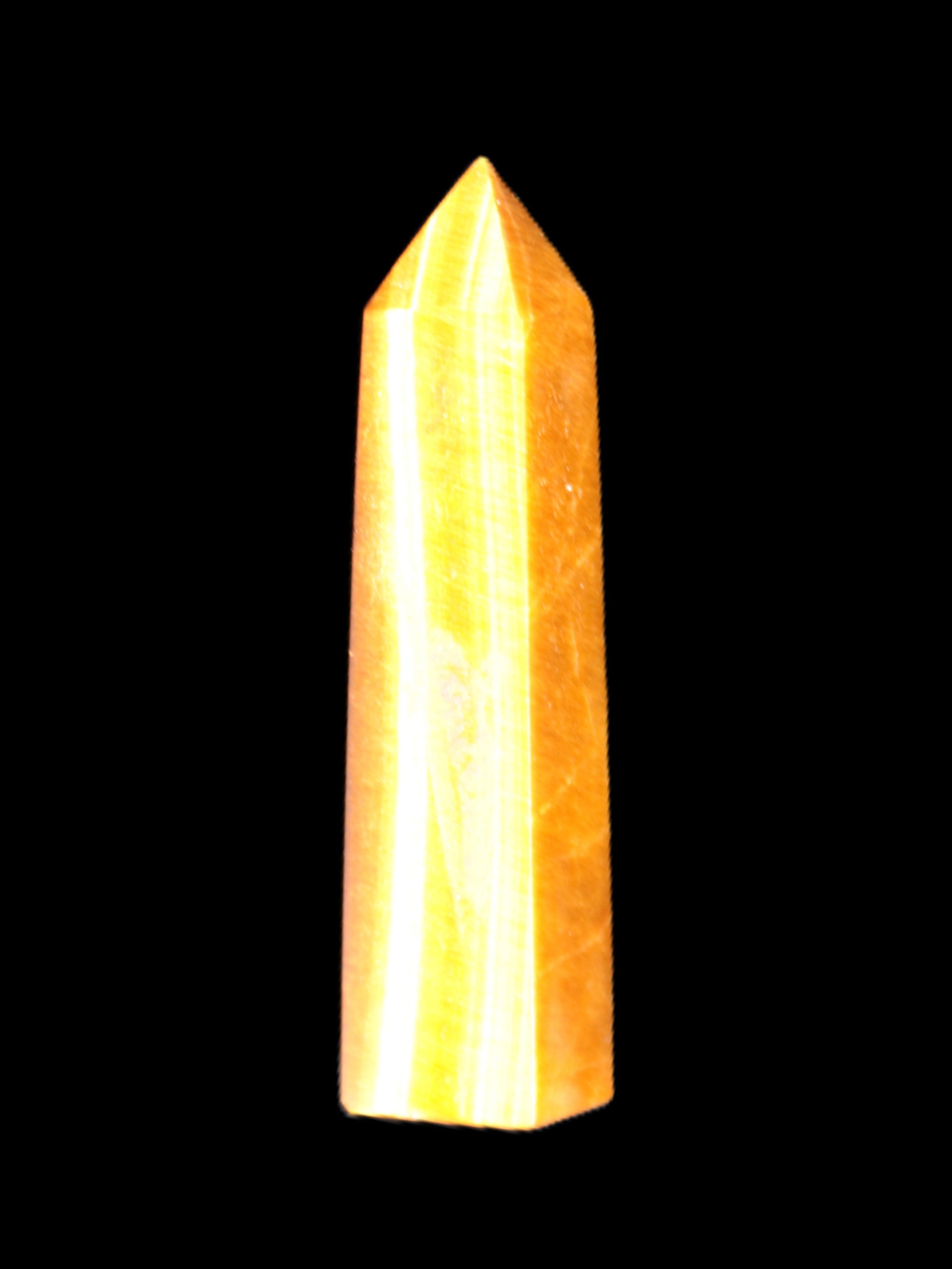 Golden Tigers Eye wand 60mm 28g Rocks and Things Store