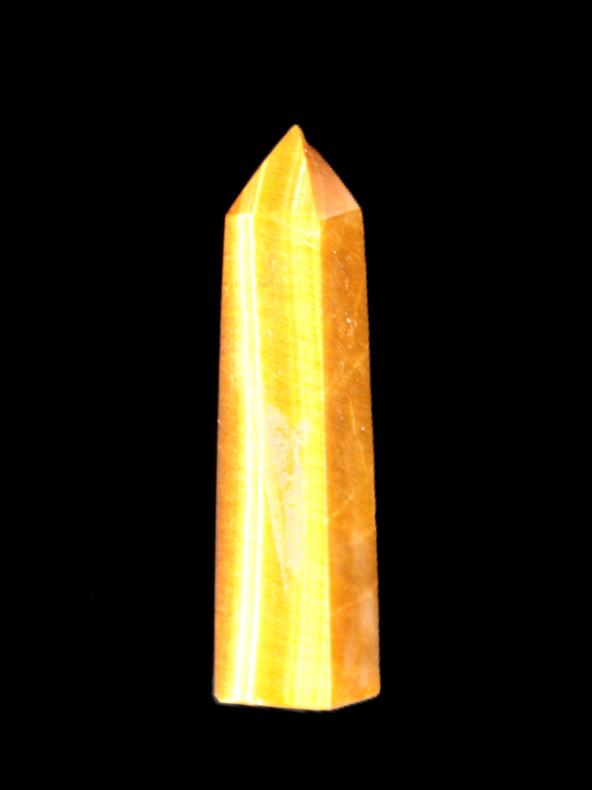 Golden Tigers Eye wand 60mm 28g Rocks and Things Store
