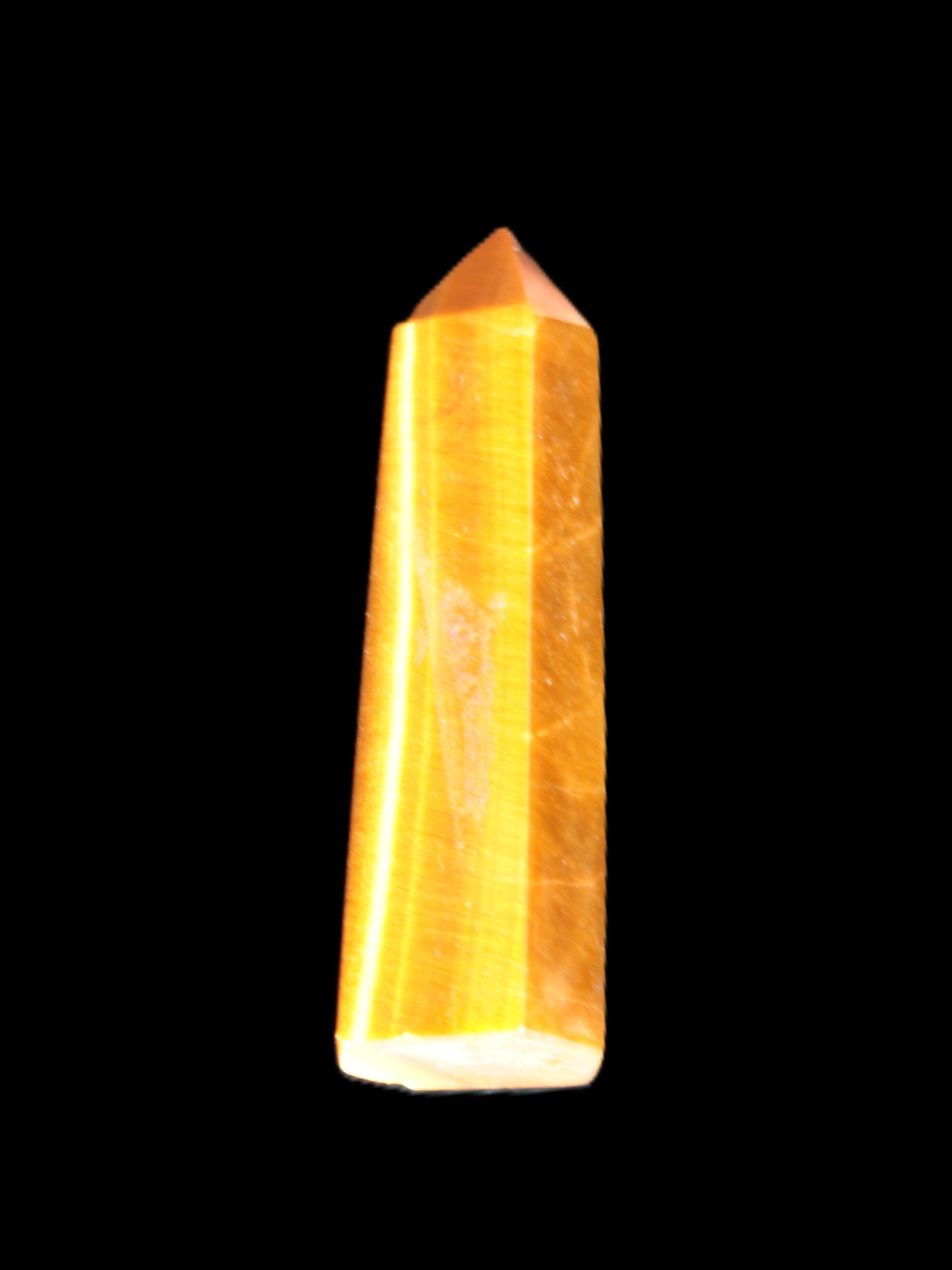 Golden Tigers Eye wand 60mm 28g Rocks and Things Store