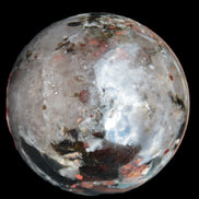 Smoky Quartz with Garnet sphere 78mm 681g Rocks and Things Store