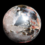 Smoky Quartz with Garnet sphere 78mm 681g Rocks and Things Store