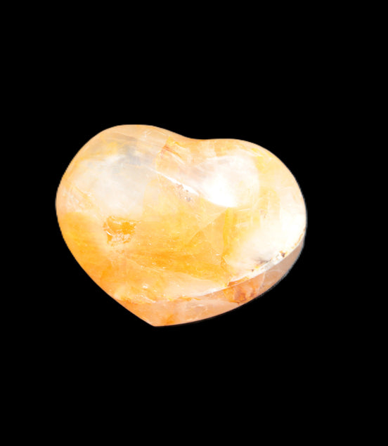 Golden Healer Quartz puffy heart from Madagascar 40*31mm 30g Rocks and Things Store