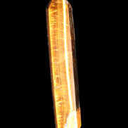 Golden Tigers Eye double-terminated large wand 141.9g Rocks and Things Store