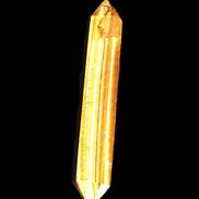 Golden Tigers Eye double-terminated large wand 141.9g Rocks and Things Store