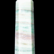 Pistachio calcite obelisk 112mm 170g Rocks and Things Store