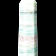 Pistachio calcite obelisk 112mm 170g Rocks and Things Store