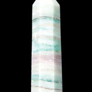 Pistachio calcite obelisk 112mm 170g Rocks and Things Store