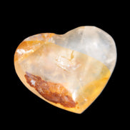 Golden Healer Quartz heart 43*35mm 26.2g - Rocks and Things Store