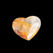 Golden Healer Quartz heart 43*35mm 26.2g - Rocks and Things Store