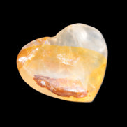Golden Healer Quartz heart 43*35mm 26.2g - Rocks and Things Store
