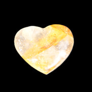 Golden Healer Quartz heart 43*35mm 26.2g - Rocks and Things Store