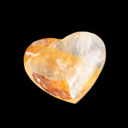 Golden Healer Quartz heart 43*35mm 26.2g - Rocks and Things Store