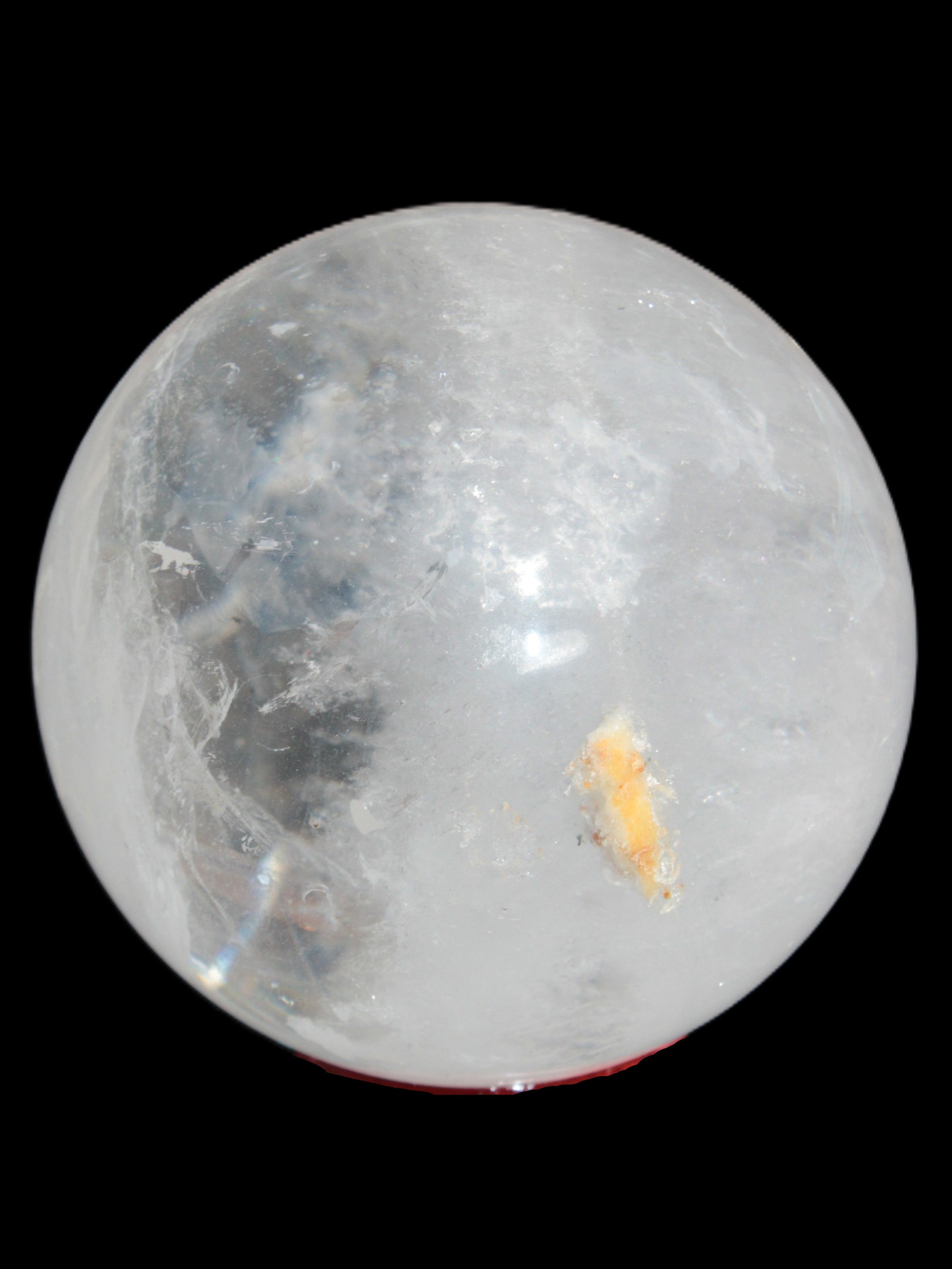 Clear Quartz Yin Yang sphere 74mm 519g Rocks and Things Store