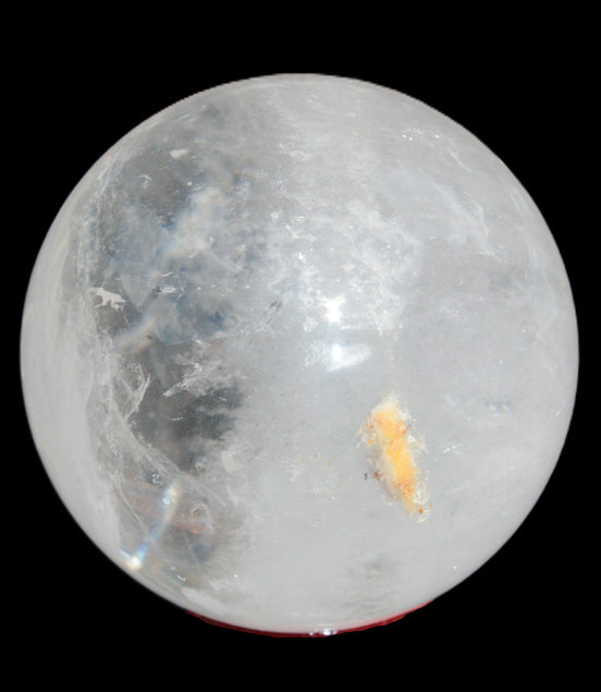 Clear Quartz Yin Yang sphere 74mm 519g Rocks and Things Store