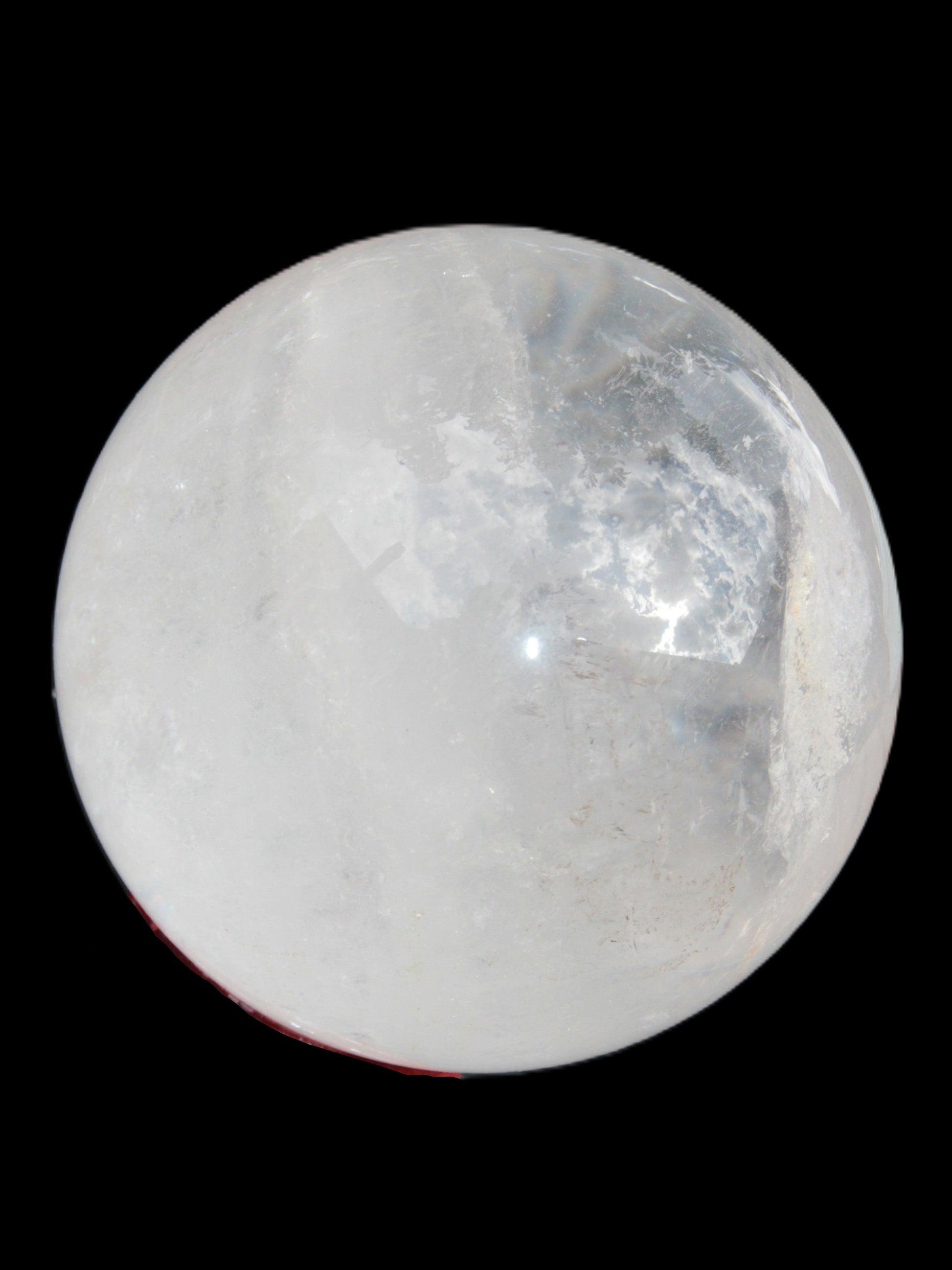 Clear Quartz Yin Yang sphere 74mm 519g Rocks and Things Store