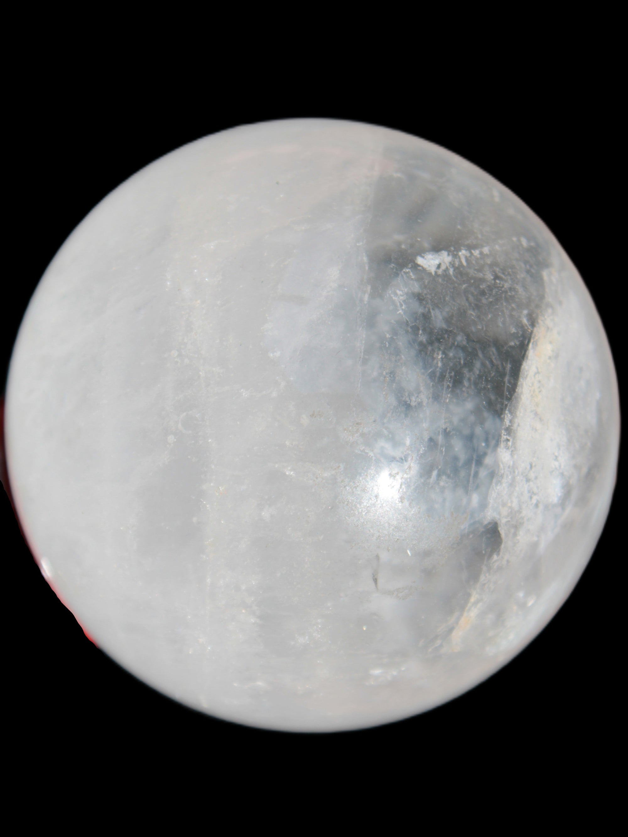 Clear Quartz Yin Yang sphere 74mm 519g Rocks and Things Store