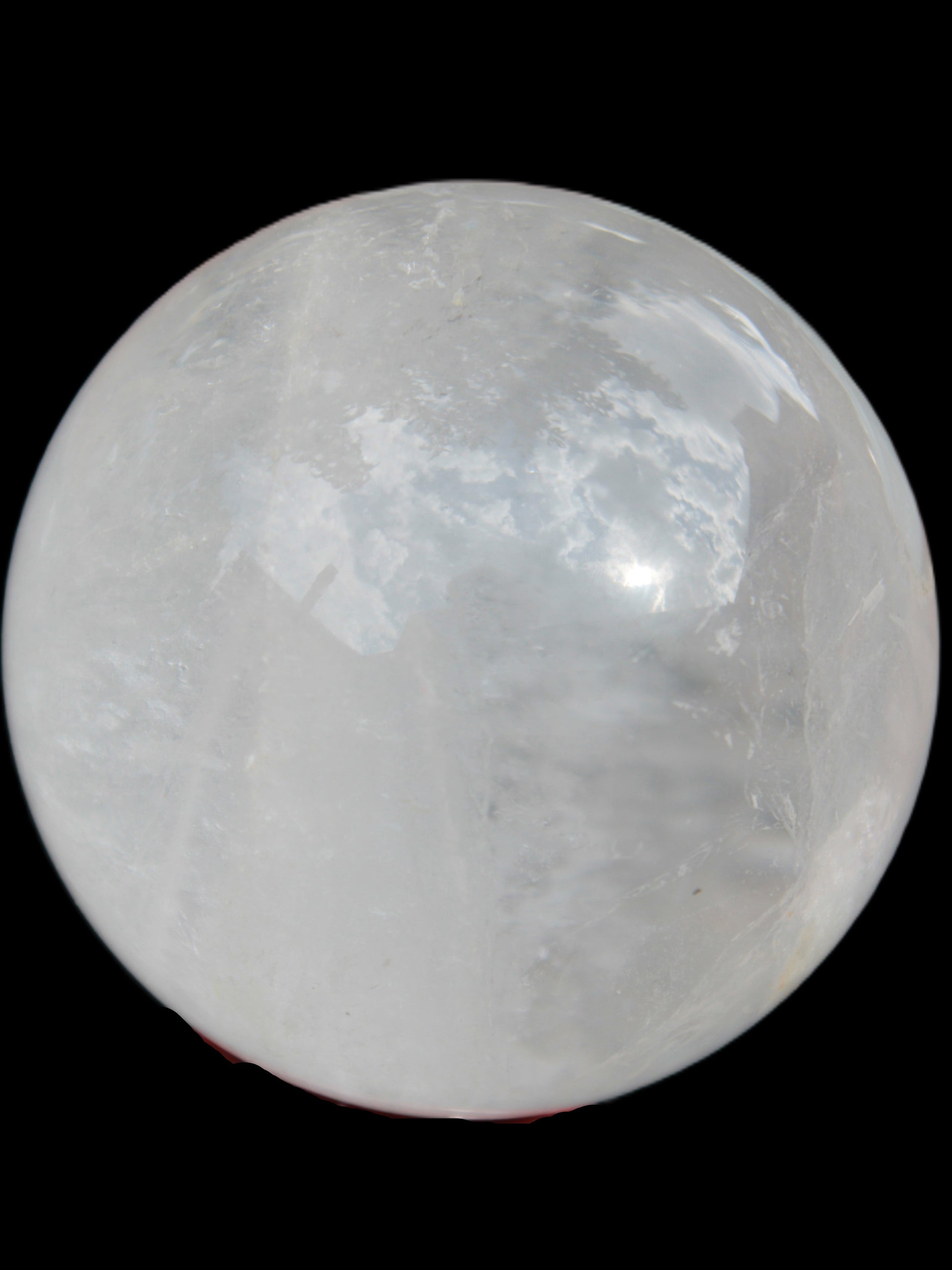 Clear Quartz Yin Yang sphere 74mm 519g Rocks and Things Store