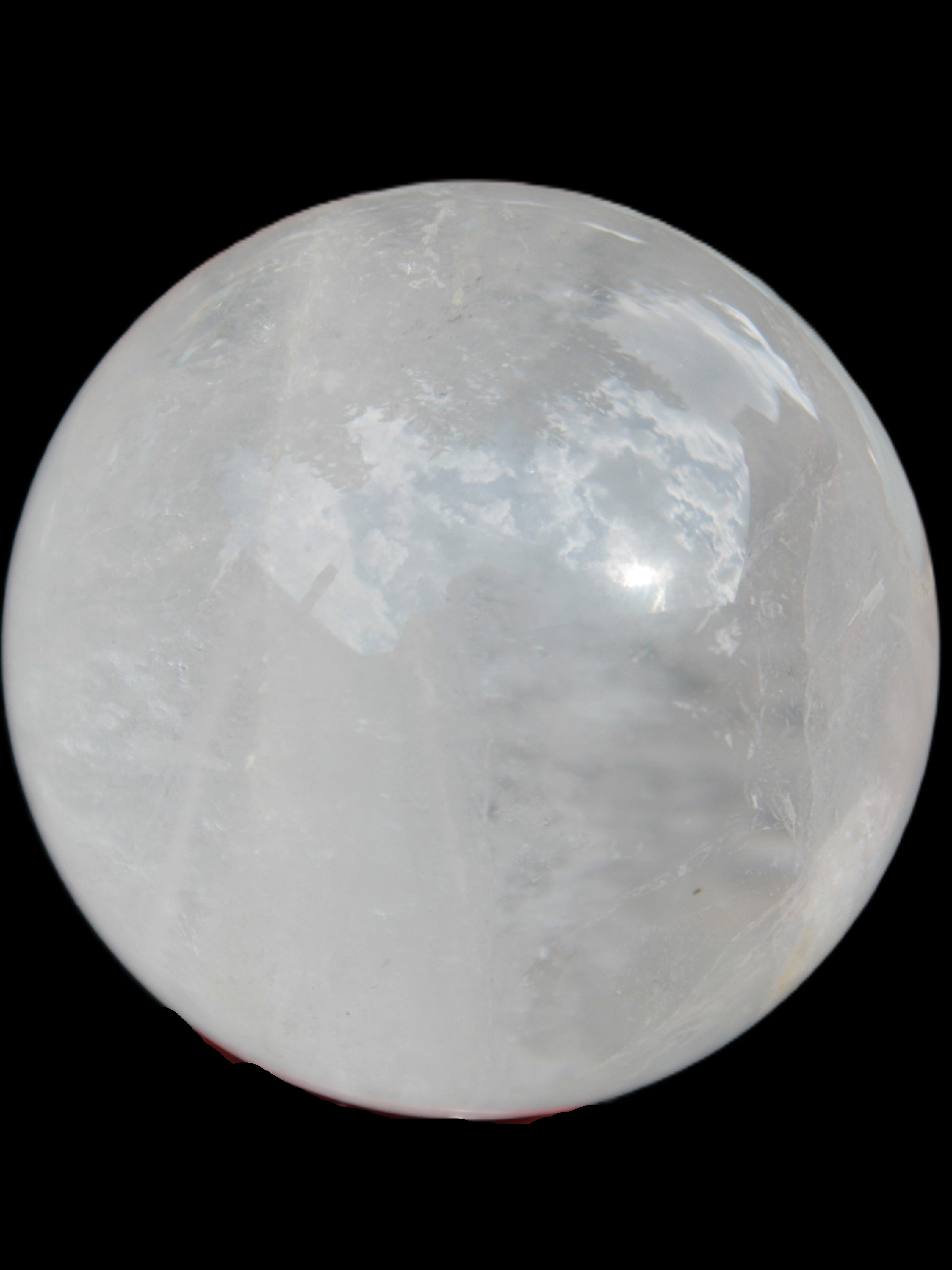 Clear Quartz Yin Yang sphere 74mm 519g Rocks and Things Store