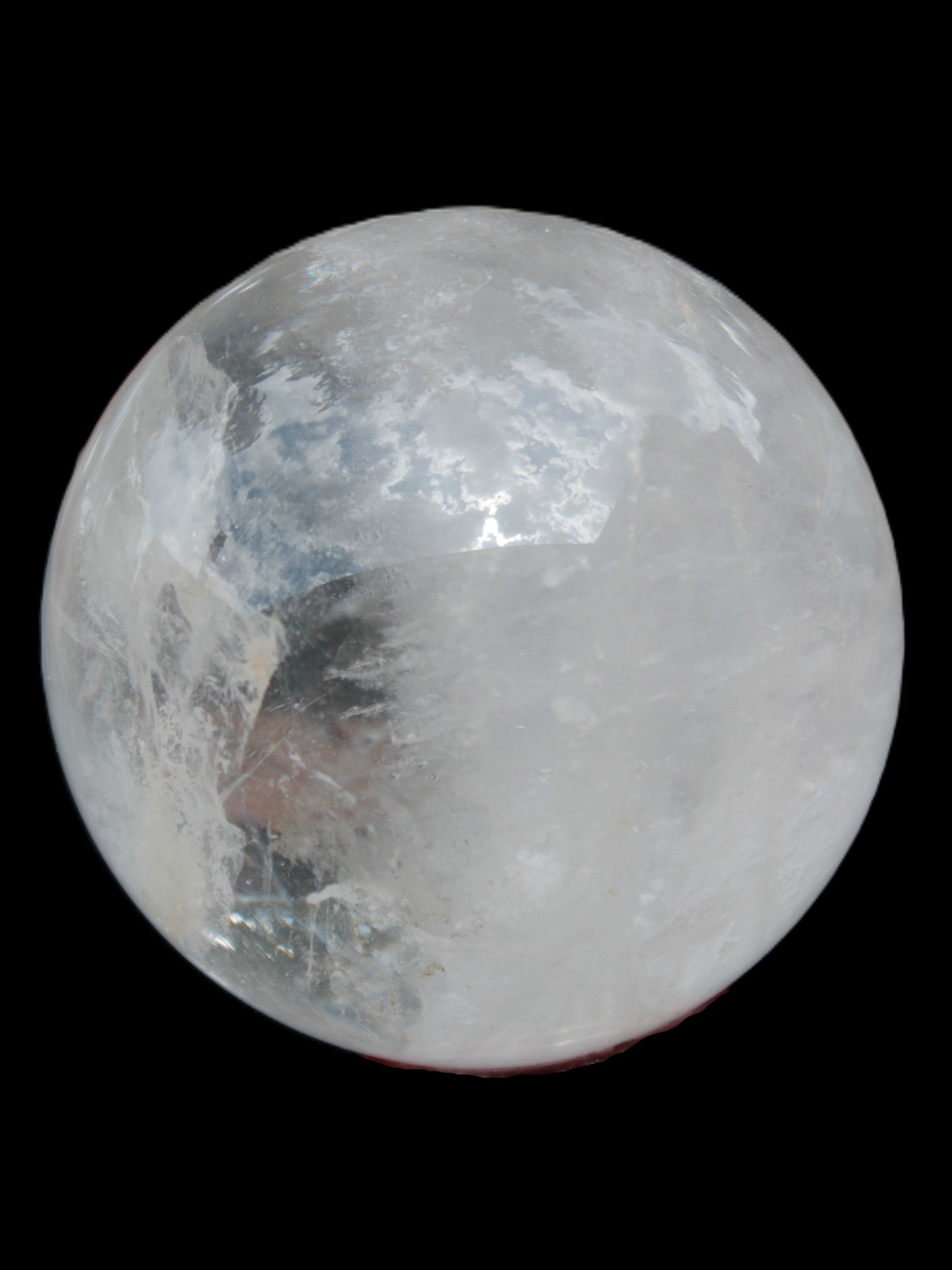 Clear Quartz Yin Yang sphere 74mm 519g Rocks and Things Store