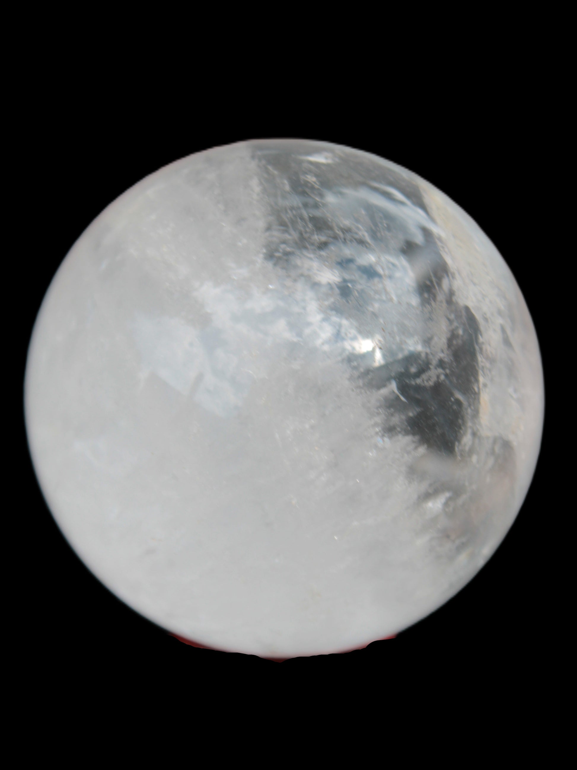 Clear Quartz Yin Yang sphere 74mm 519g Rocks and Things Store