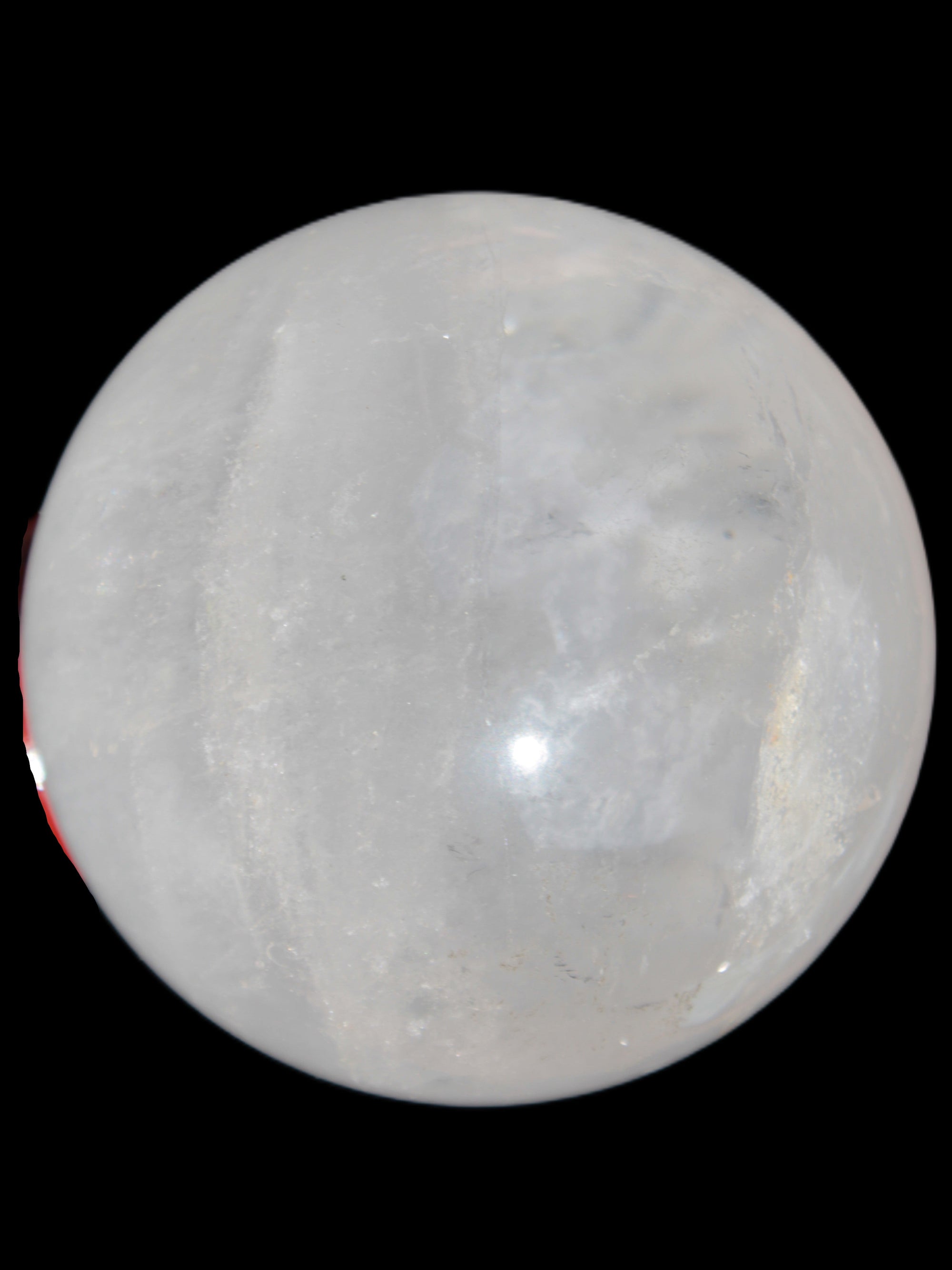 Clear Quartz Yin Yang sphere 74mm 519g Rocks and Things Store