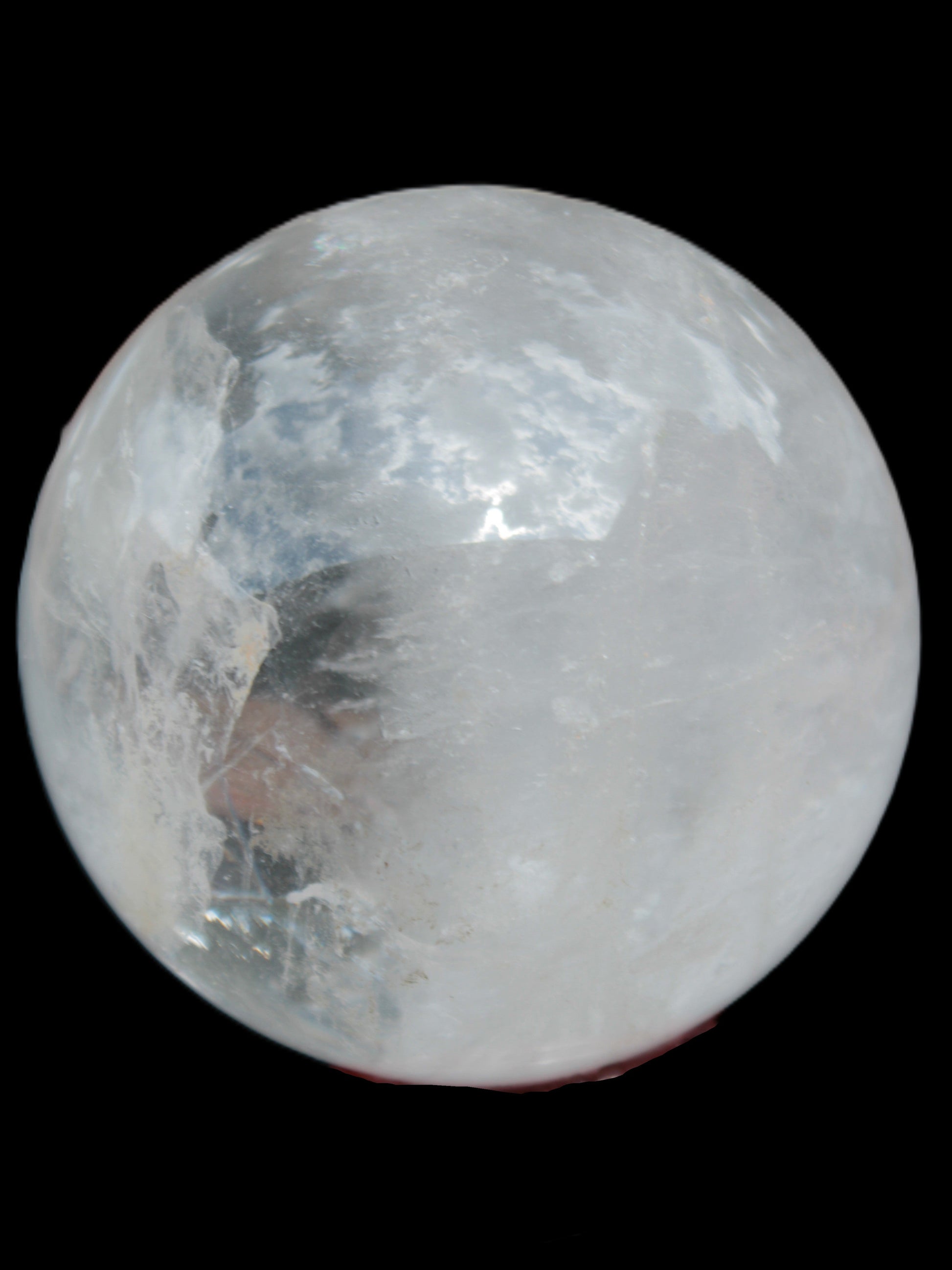 Clear Quartz Yin Yang sphere 74mm 519g Rocks and Things Store