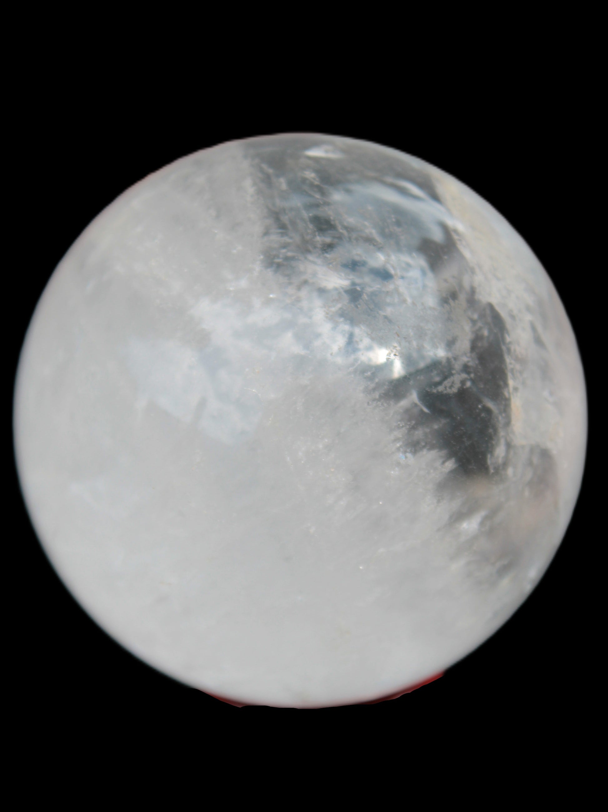 Clear Quartz Yin Yang sphere 74mm 519g Rocks and Things Store