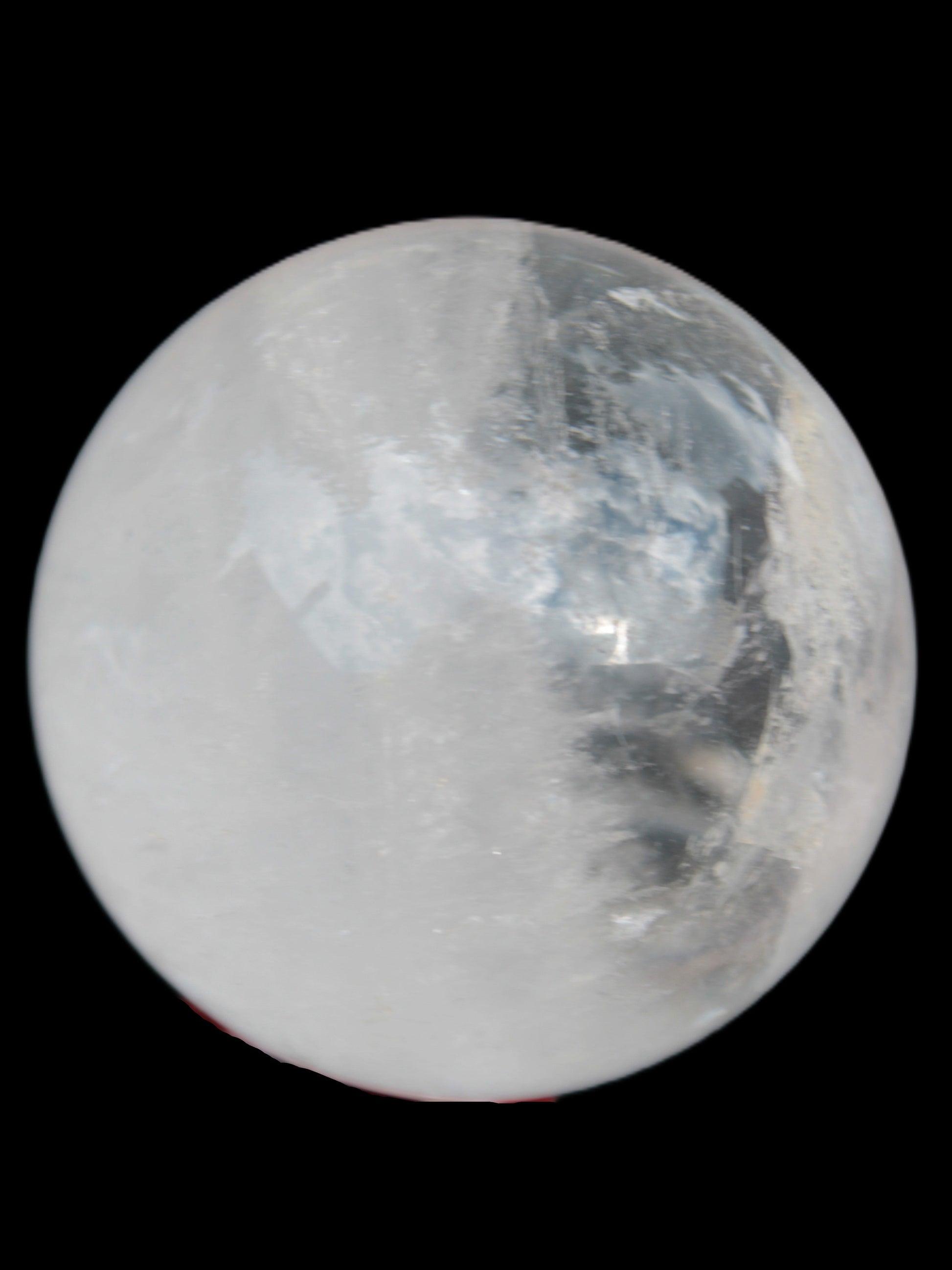 Clear Quartz Yin Yang sphere 74mm 519g Rocks and Things Store