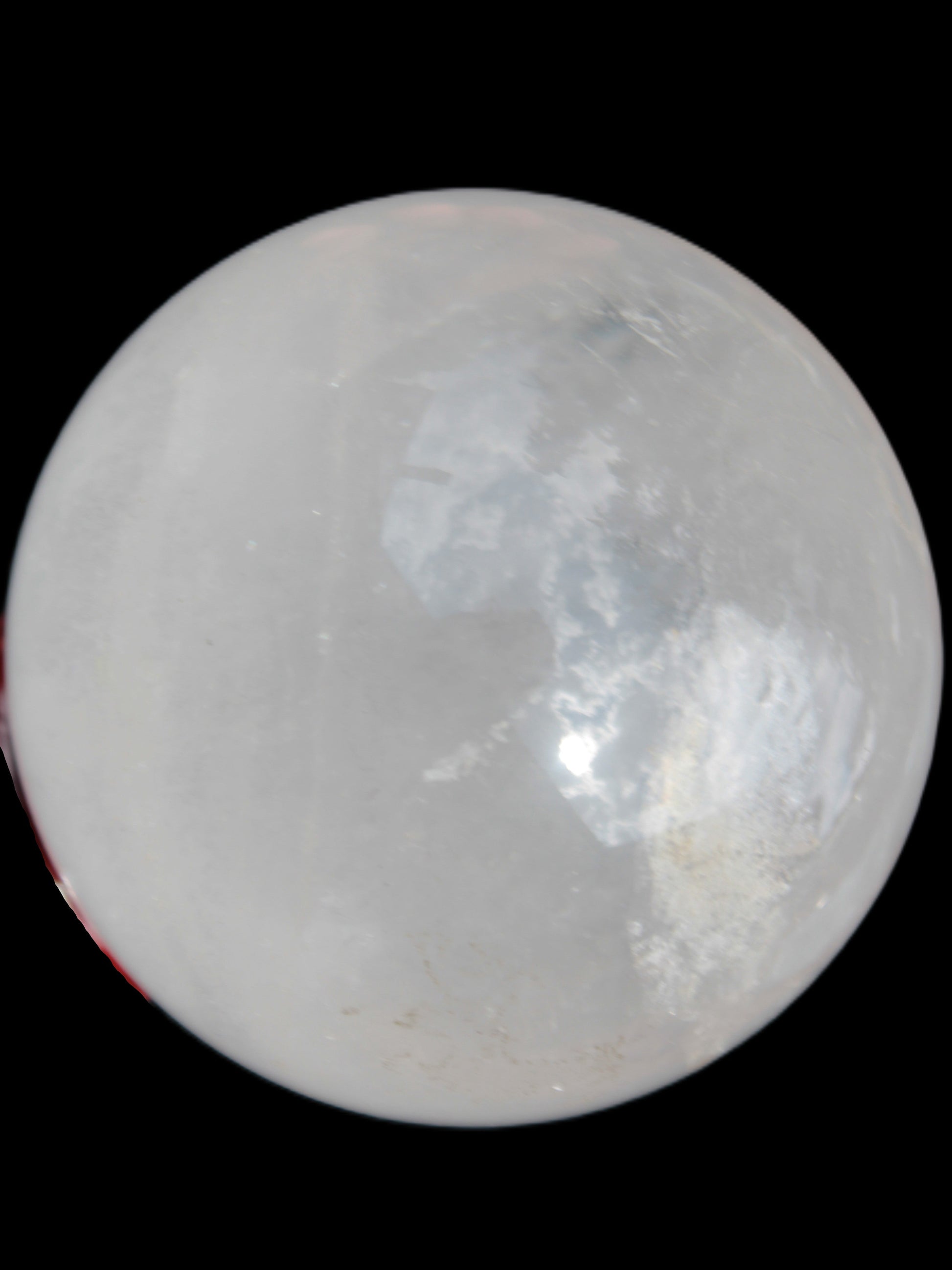 Clear Quartz Yin Yang sphere 74mm 519g Rocks and Things Store