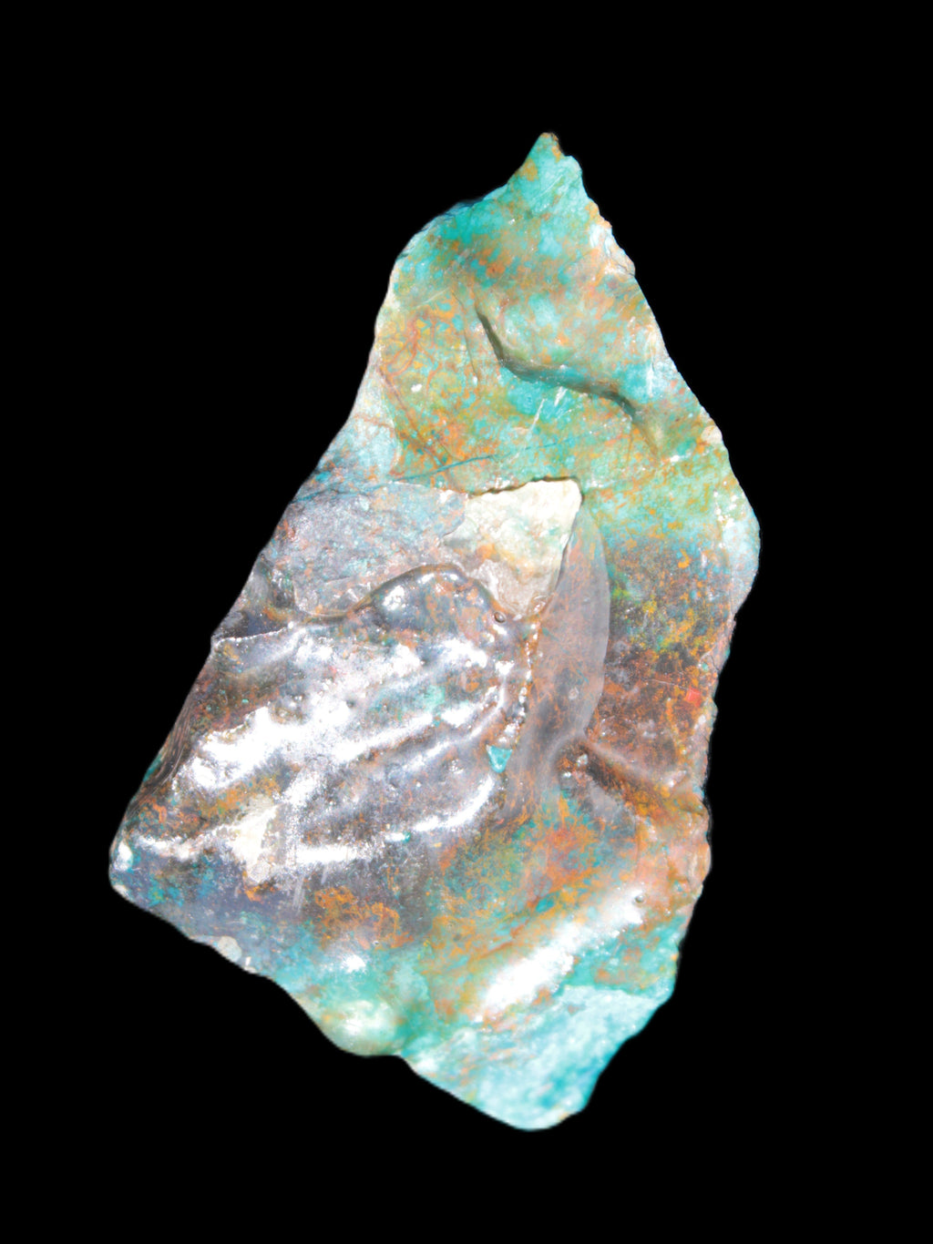 Chrysocolla rough specimen from Arizona 69*40*50*127g Rocks and Things Store