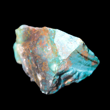 Chrysocolla rough specimen from Arizona 69*40*50*127g in sunlight -Rocks and Things Store