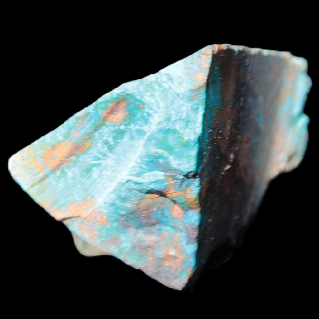 Chrysocolla rough specimen from Arizona 69*40*50*127g in sunlight -Rocks and Things Store