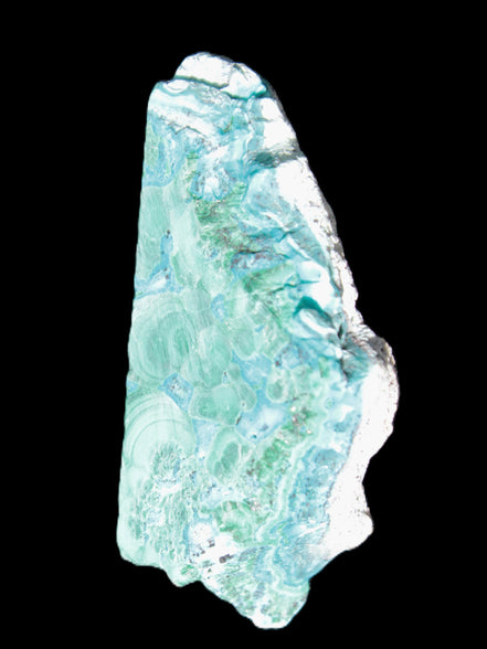 Chrysocolla Shattuckite Malachite specimen 56*27*18mm 35g Rocks and Things Store
