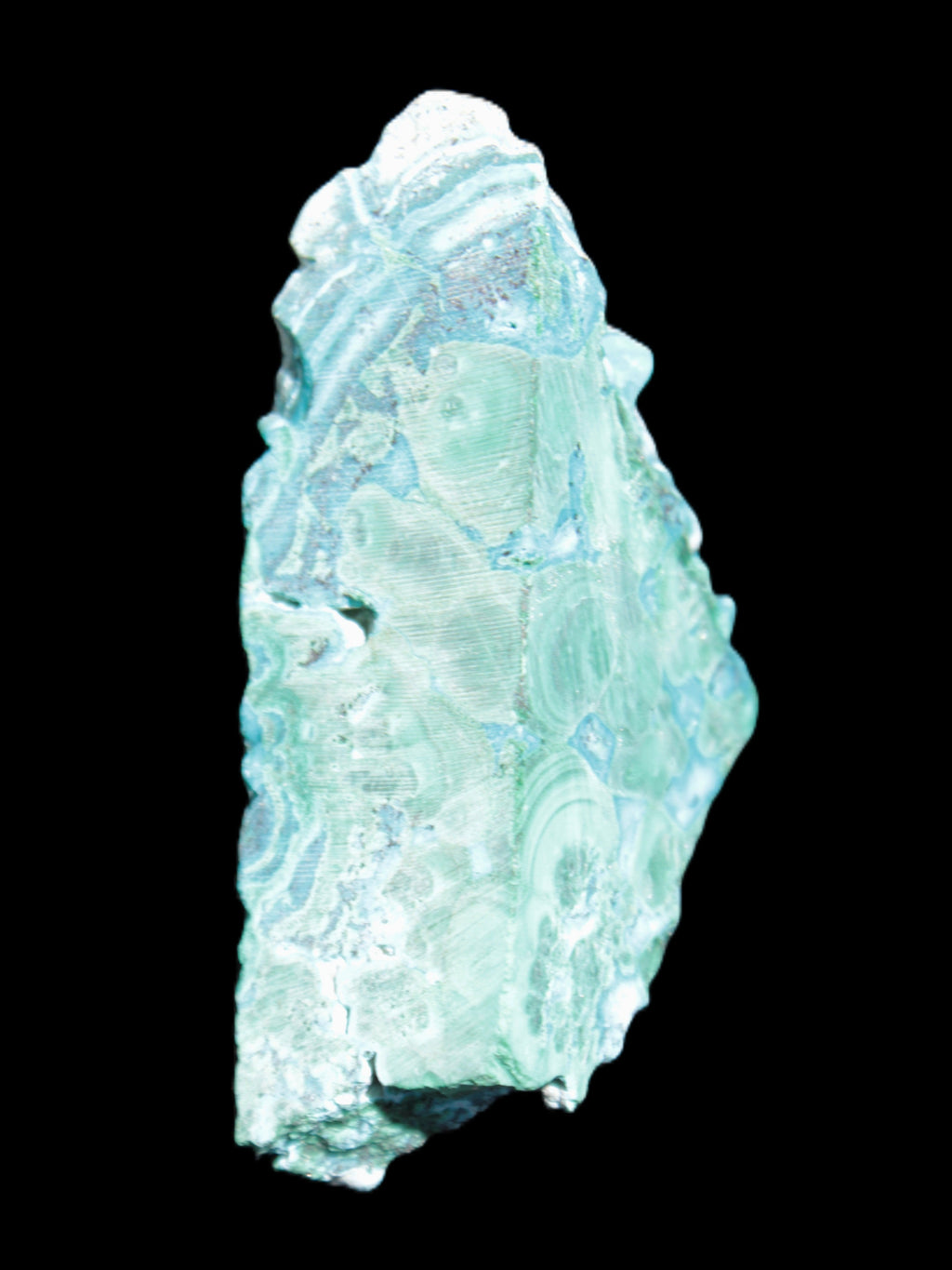 Chrysocolla Shattuckite Malachite specimen 56*27*18mm 35g Rocks and Things Store