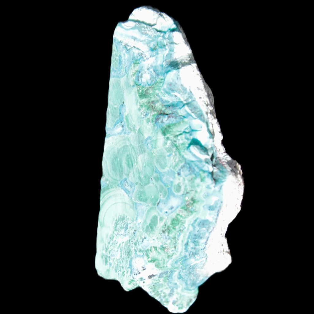 Chrysocolla Shattuckite Malachite specimen 56*27*18mm 35g Rocks and Things Store