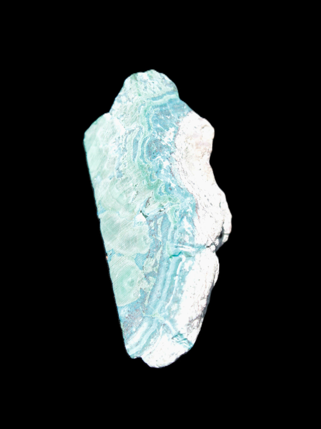 Chrysocolla Shattuckite Malachite specimen 56*27*18mm 35g Rocks and Things Store